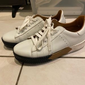 Cool White Platform sneakers